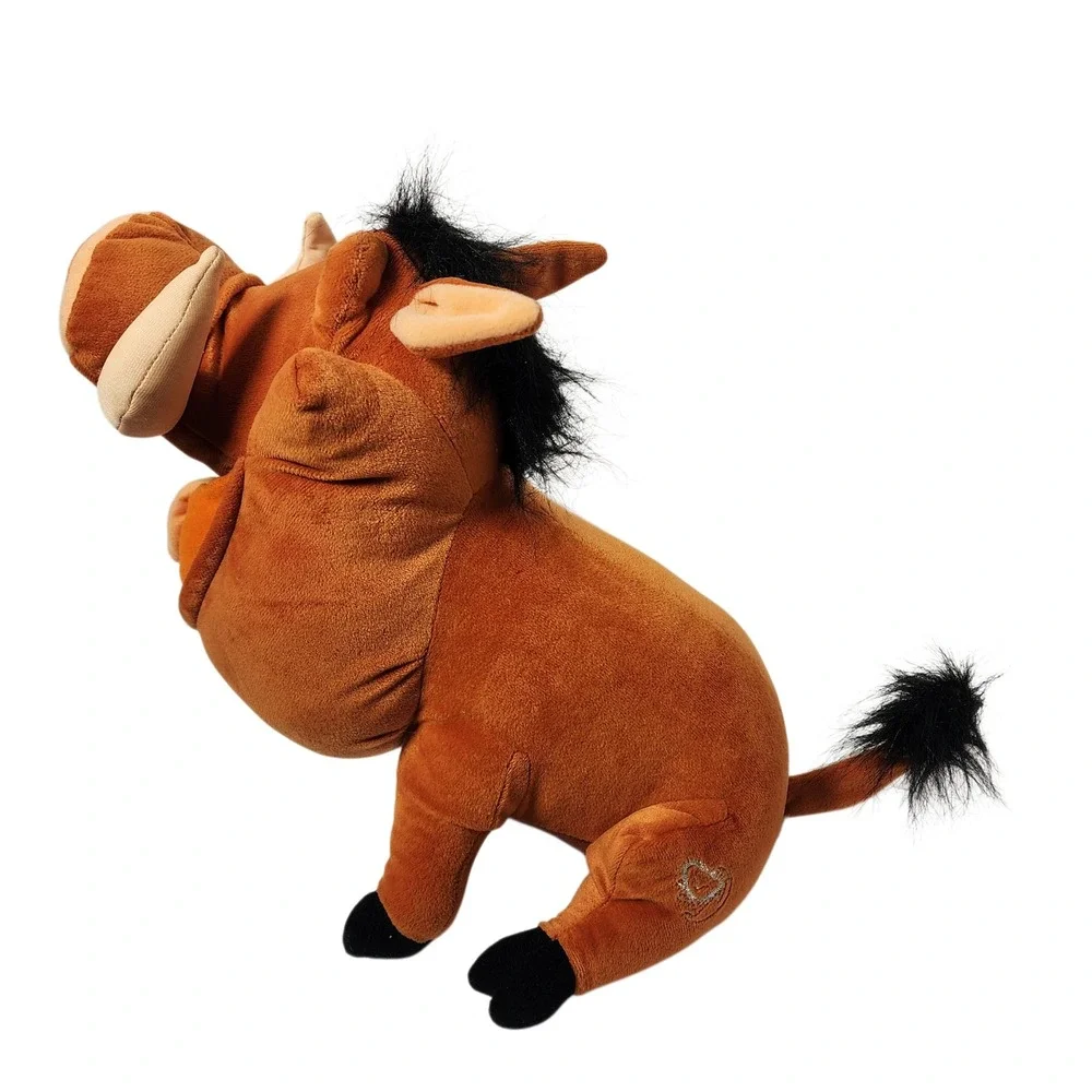 Disney The Lion King Pumbaa Talking Plush Stuffed Animal Toy‎ Vintage Hasbro